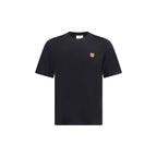 Maison Kitsuné Black Cotton T-Shirt