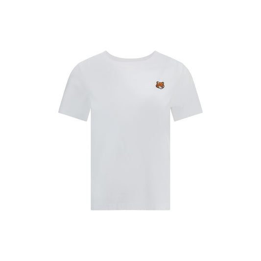 Maison Kitsuné White Cotton T-Shirt Maison Kitsuné