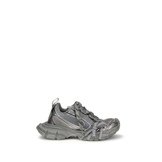 Balenciaga Gray Polyurethane Chunky Sneakers
