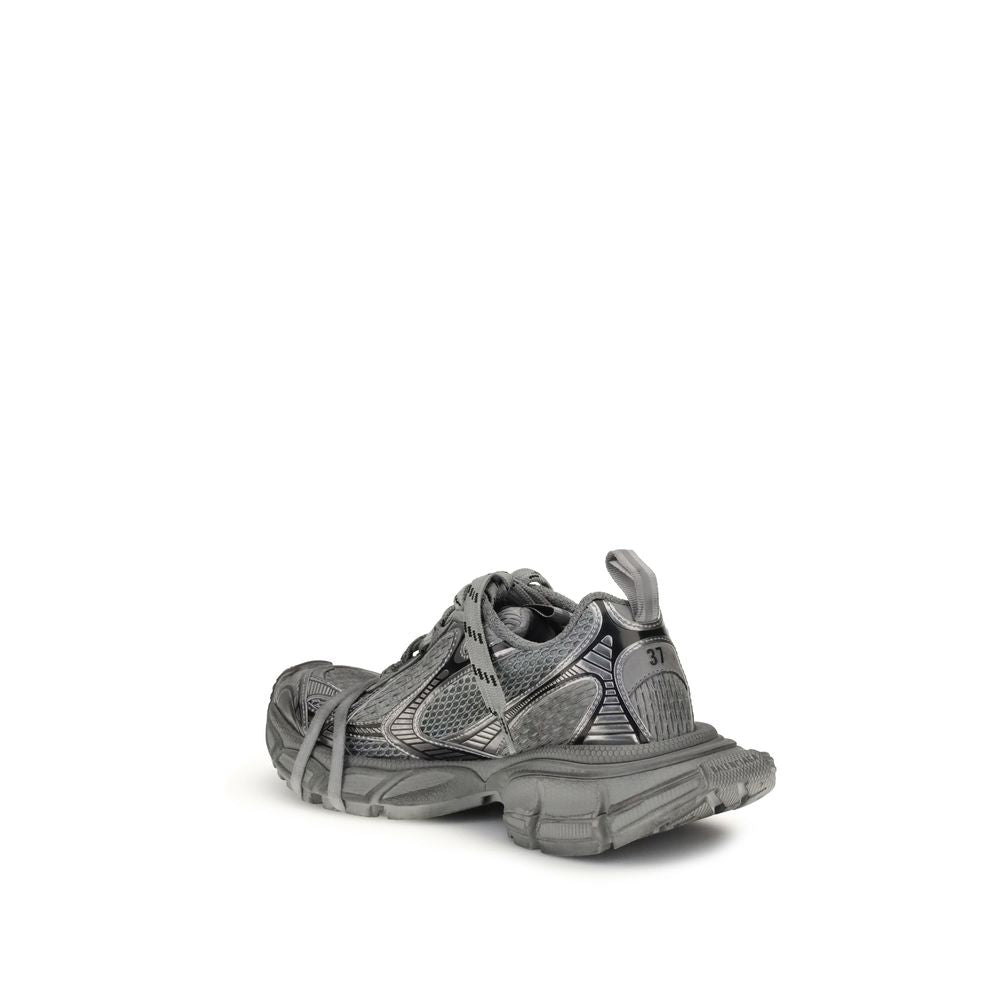 Balenciaga Gray Polyurethane Chunky Sneakers
