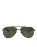 Dolce & Gabbana DG2125 Silver Frame Aviator Shades Eyewear Sunglasses Children