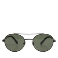 Dolce & Gabbana Matte Black Steel Frame Gray Lens Sunglasses Dolce & Gabbana