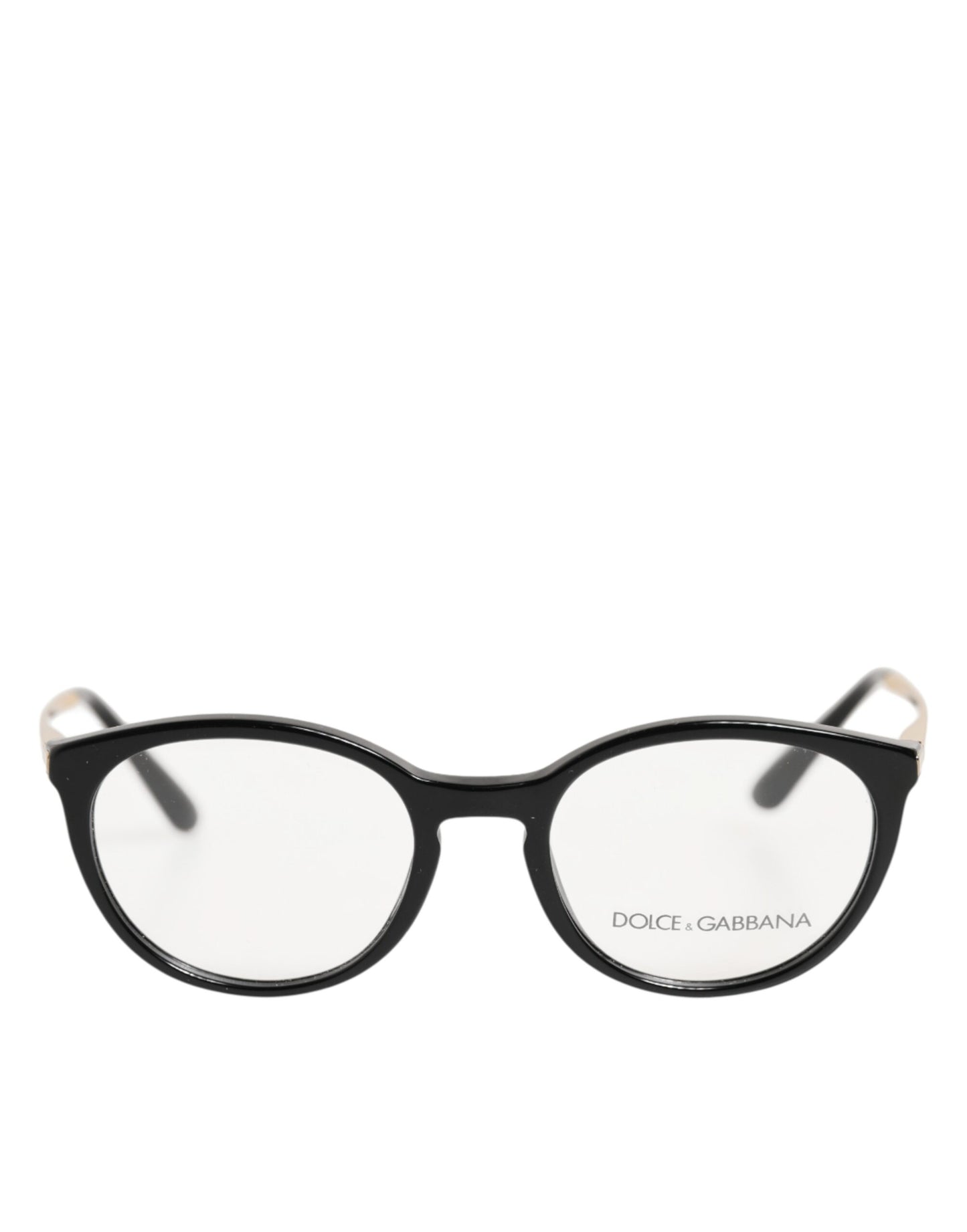 Dolce & Gabbana Black Acetate Cat Eye Frame Eyeglass Reading Glass