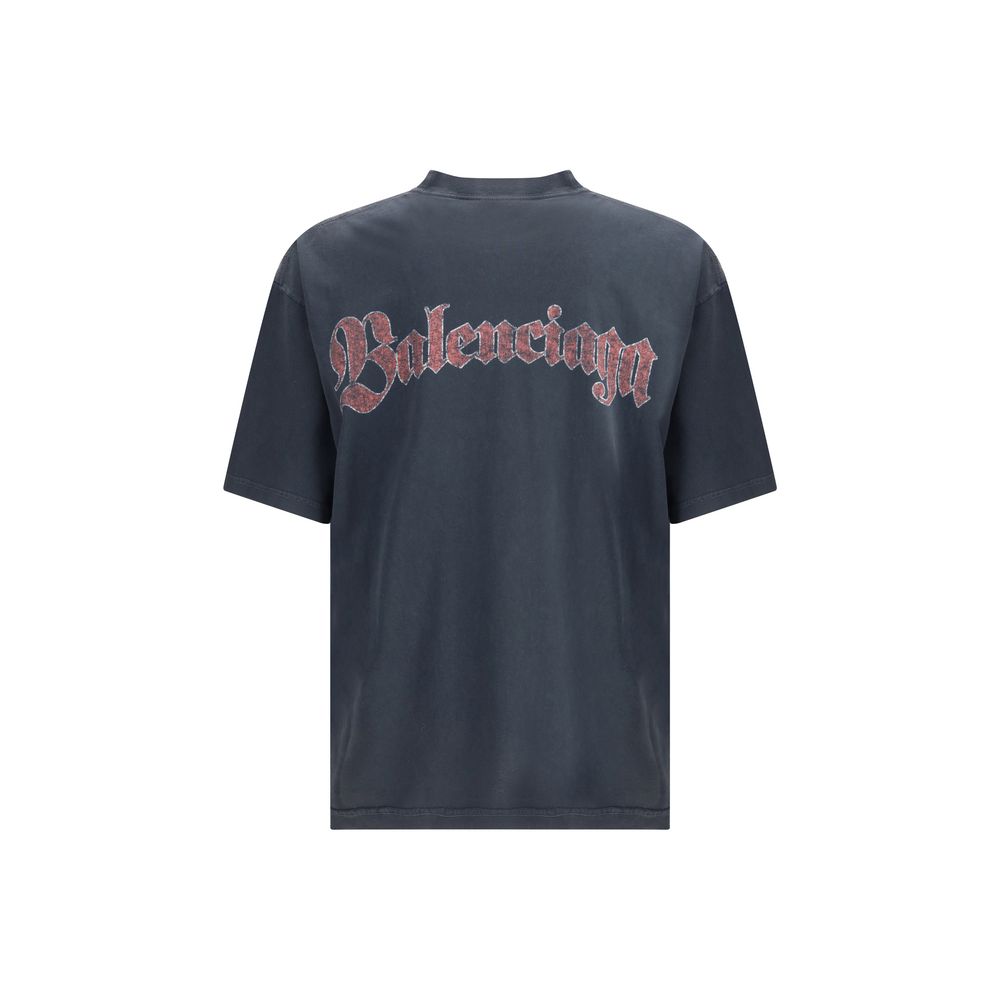 Balenciaga Black Cotton T-Shirt Balenciaga