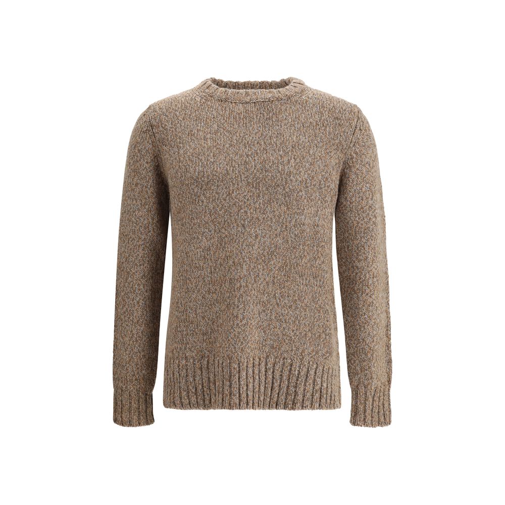 Aragona Cashmere Crewneck Wool Sweater Aragona Cashmere