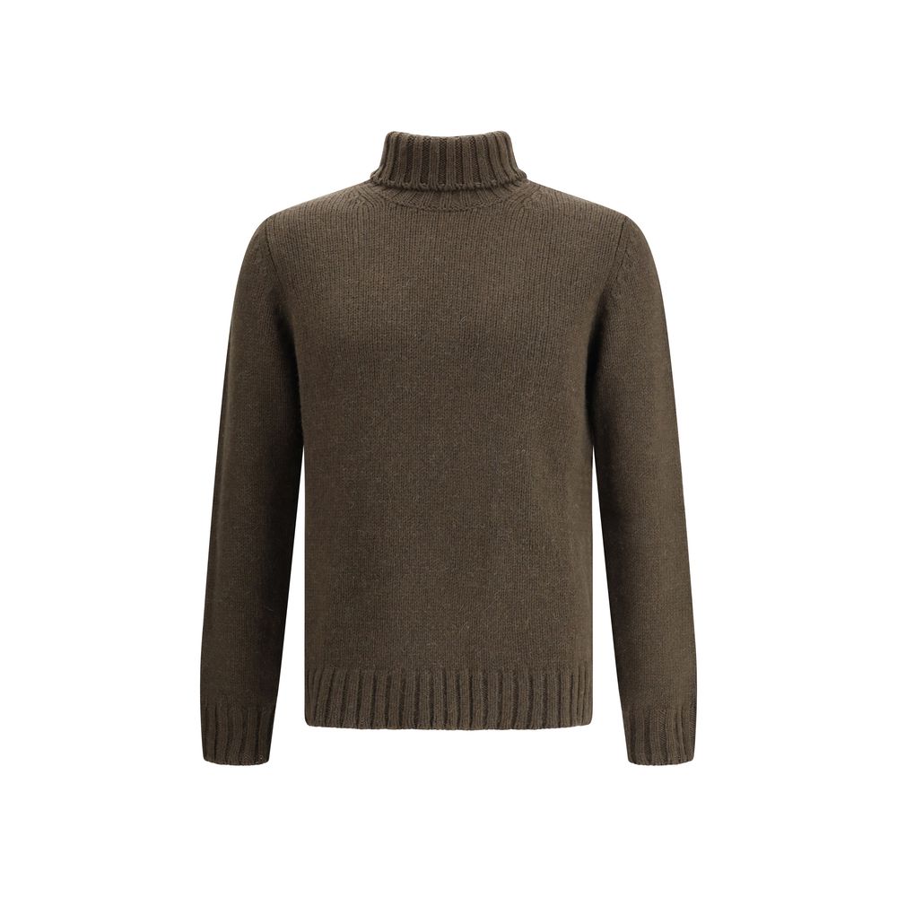 Aragona Cashmere Braided-knit Turtleneck Sweater Aragona Cashmere