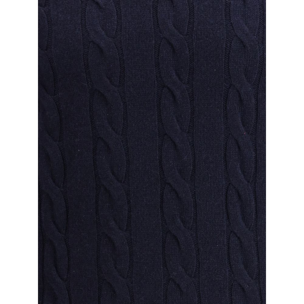 Aragona Cashmere Braided-effect crewneck Sweater Aragona Cashmere