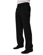 Dolce & Gabbana Black Wool Formal Dress Men Trouser Pants - Eljoys Fashion 