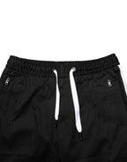 Dolce & Gabbana Black Cotton Stretch Men Bermuda Shorts - Eljoys Fashion 