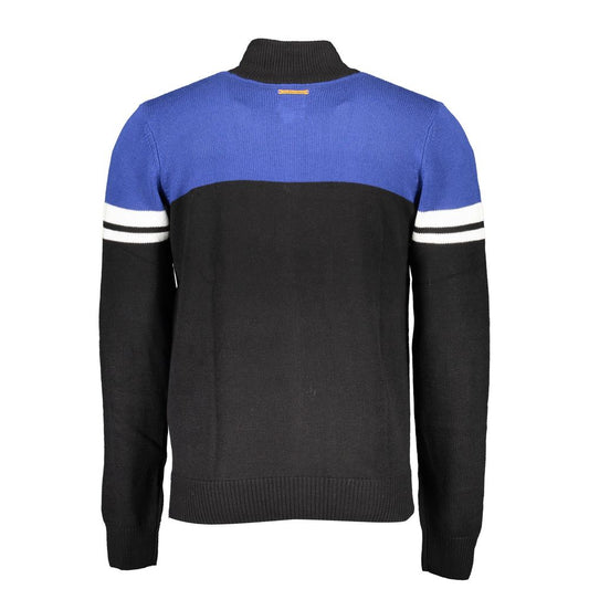 Gianmarco Venturi Black Cotton Sweater Gianmarco Venturi