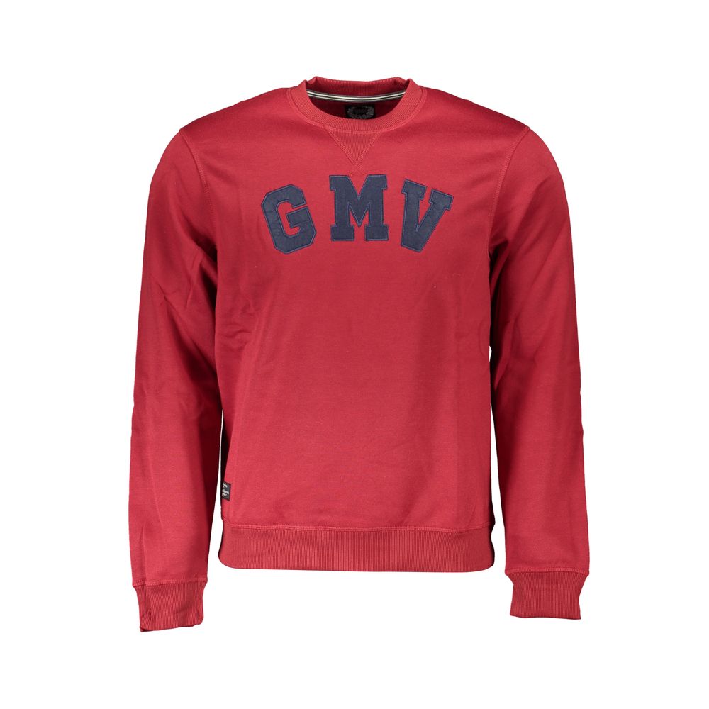Gianmarco Venturi Red Polyester Men's Sweatshirt Gianmarco Venturi