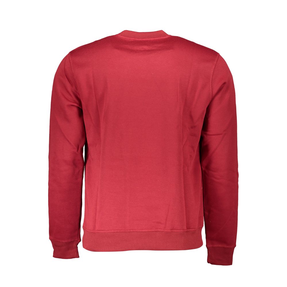 Gianmarco Venturi Red Polyester Men's Sweatshirt Gianmarco Venturi