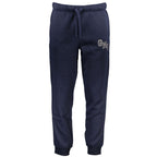 Gianmarco Venturi Blu Polyester Men's Sports Trouser