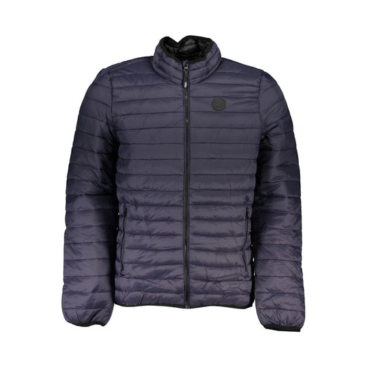 Gianmarco Venturi Blu Poliammide Men's Jacket Gianmarco Venturi