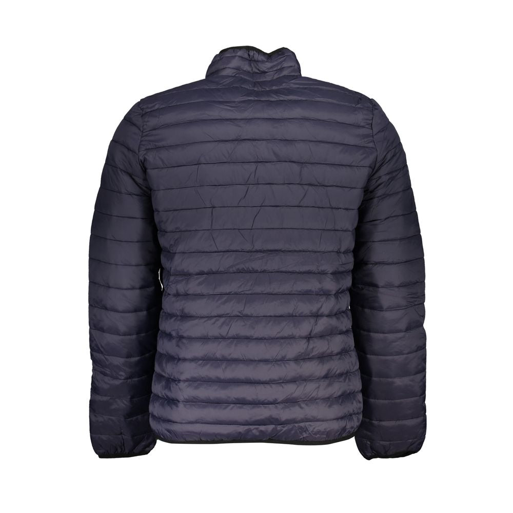 Gianmarco Venturi Blu Poliammide Men's Jacket Gianmarco Venturi