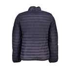 Gianmarco Venturi Blu Poliammide Men's Jacket Gianmarco Venturi