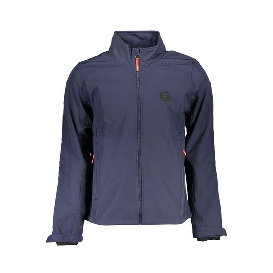 Gianmarco Venturi Blu Polyester Men's Jacket Gianmarco Venturi