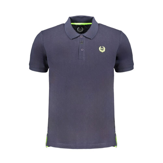 Gianmarco Venturi Blue Cotton Men's Polo Shirt Gianmarco Venturi