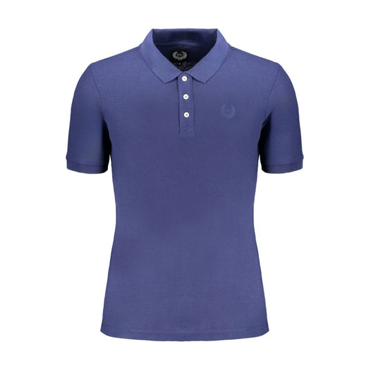 Gianmarco Venturi Blue Cotton Men's Polo Shirt Gianmarco Venturi