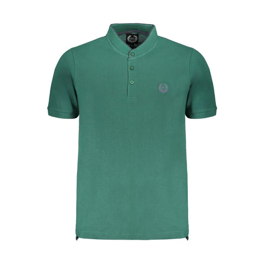 Gianmarco Venturi Verde Cotton Men Polo Shirt Gianmarco Venturi