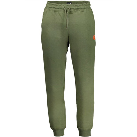 Gianmarco Venturi Verde Cotton Men's Tracksuit Pants Gianmarco Venturi