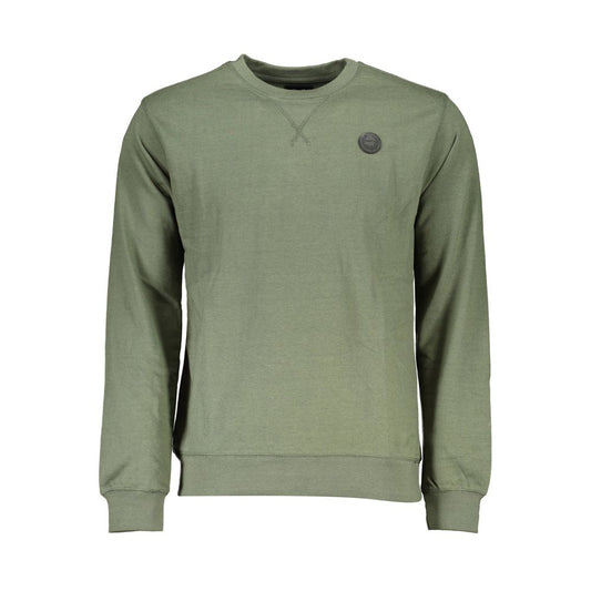 Gianmarco Venturi Verde Cotton Men Sweatshirt Gianmarco Venturi