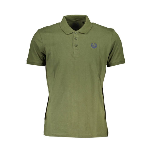 Gianmarco Venturi Verde Cotton Men Polo Gianmarco Venturi