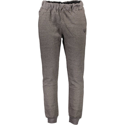 Gianmarco Venturi Grigio Polyester Men's Sweatpant Gianmarco Venturi