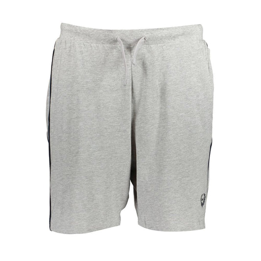 Gianmarco Venturi Grigio Cotton Men's Track Pant Gianmarco Venturi