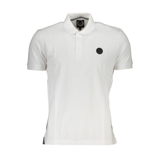 Gianmarco Venturi Bianco Cotton Men Polo Gianmarco Venturi