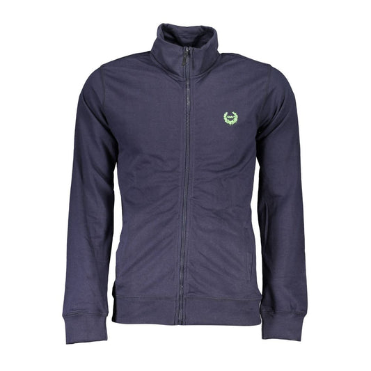 Gianmarco Venturi Blue Cotton Sweatshirt Gianmarco Venturi