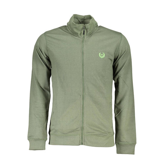 Gianmarco Venturi Verde Cotton Men Sweatshirt Gianmarco Venturi