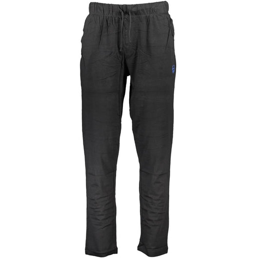 Gianmarco Venturi Black Cotton Men's Trouser Gianmarco Venturi