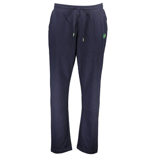 Gianmarco Venturi Blue Cotton Men's Sweatpant Gianmarco Venturi