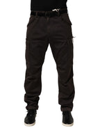 Dolce & Gabbana Brown Re- Edition Cotton Men Cargo Pants Dolce & Gabbana