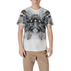 White cotton T-shirt by Antony Morato with a classic fit and simple design, shown on a plain background.