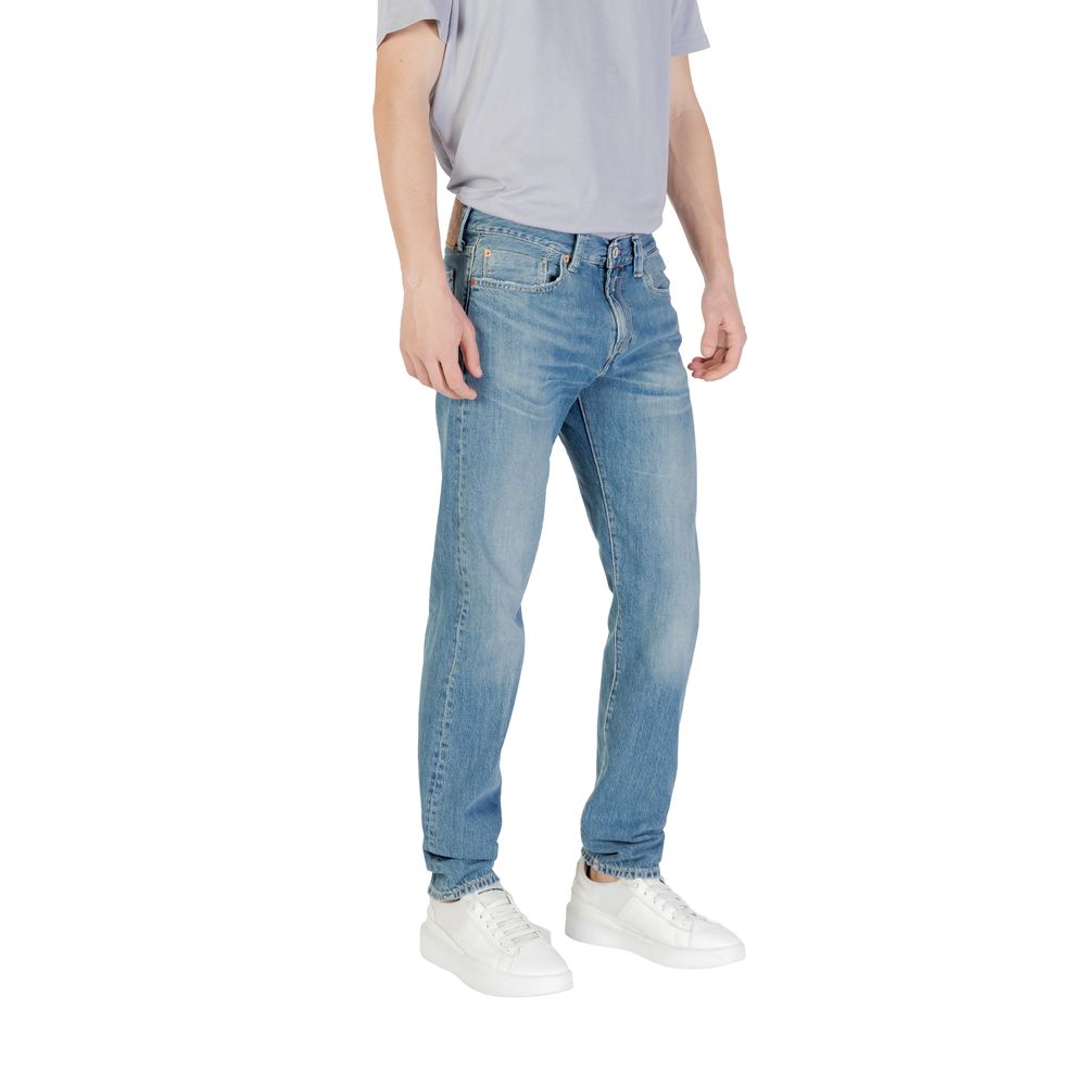Replay Blue Cotton Skinny Jeans Replay