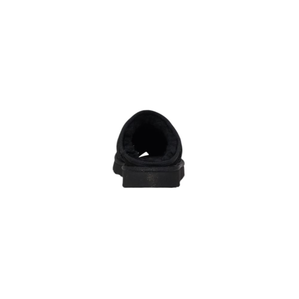 UGG Black Suede Leather Clogs UGG