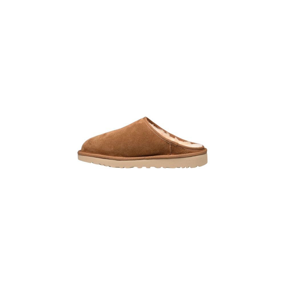 UGG Beige Suede Leather Clogs - Eljoys Fashion 