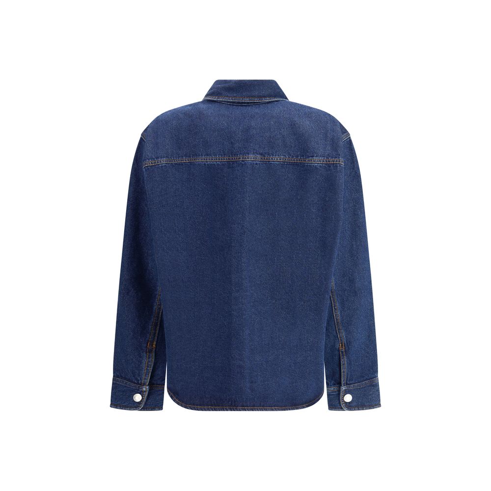 Ami Paris Ami de Coeur Cotton Denim overshirt Ami Paris