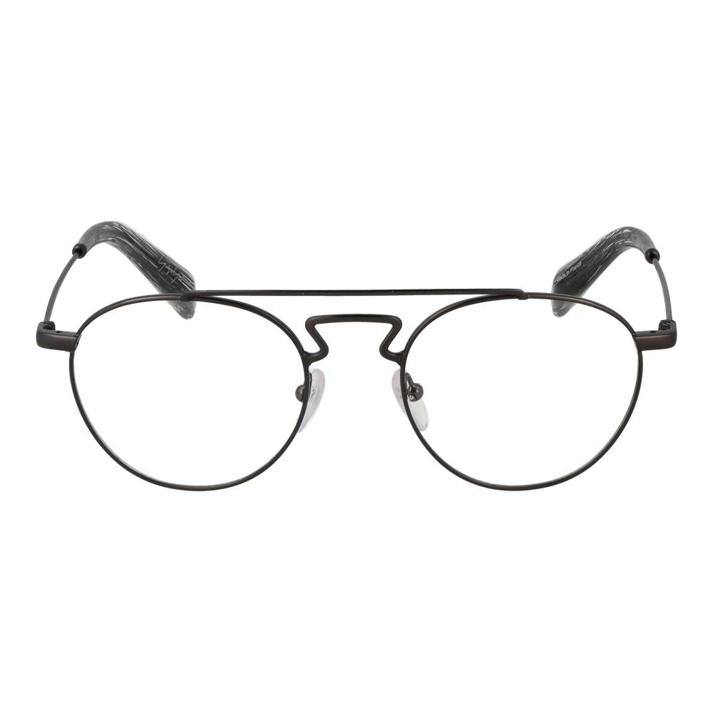 Yohji Yamamoto Black Metal Glasses Frames
