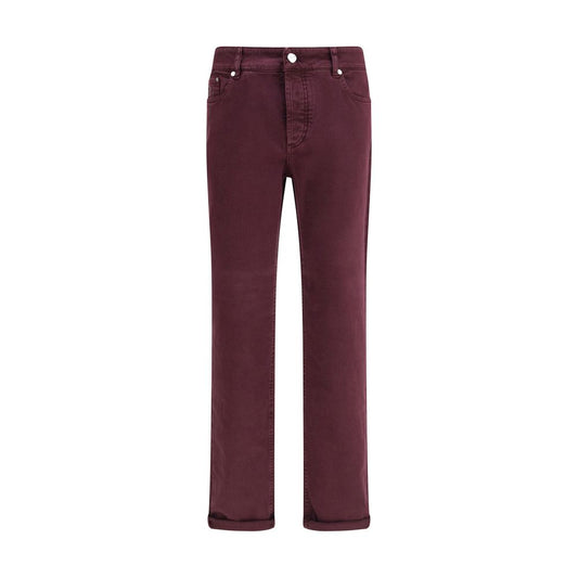 Brunello Cucinelli Cotton slim Jeans Brunello Cucinelli