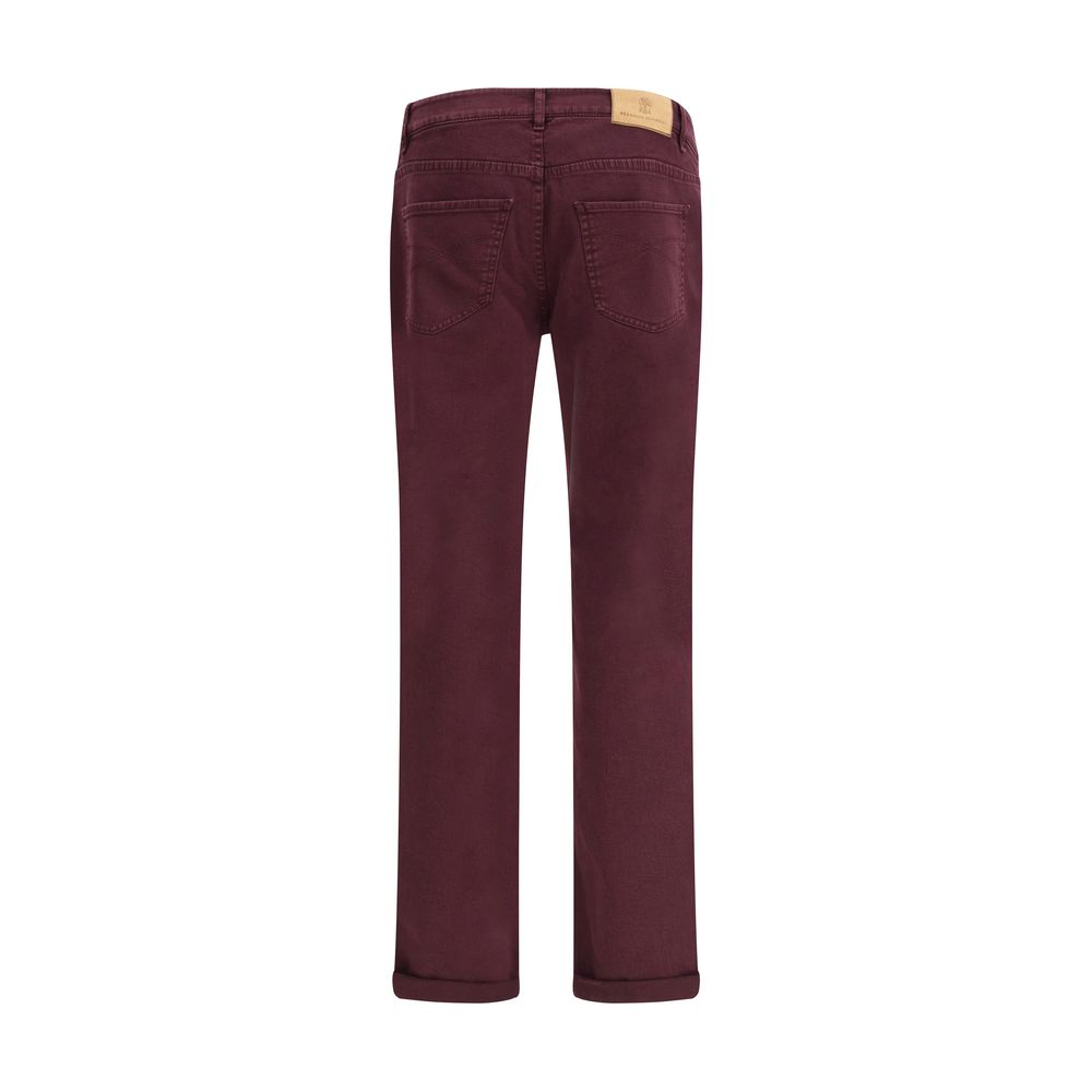 Brunello Cucinelli Cotton slim Jeans Brunello Cucinelli