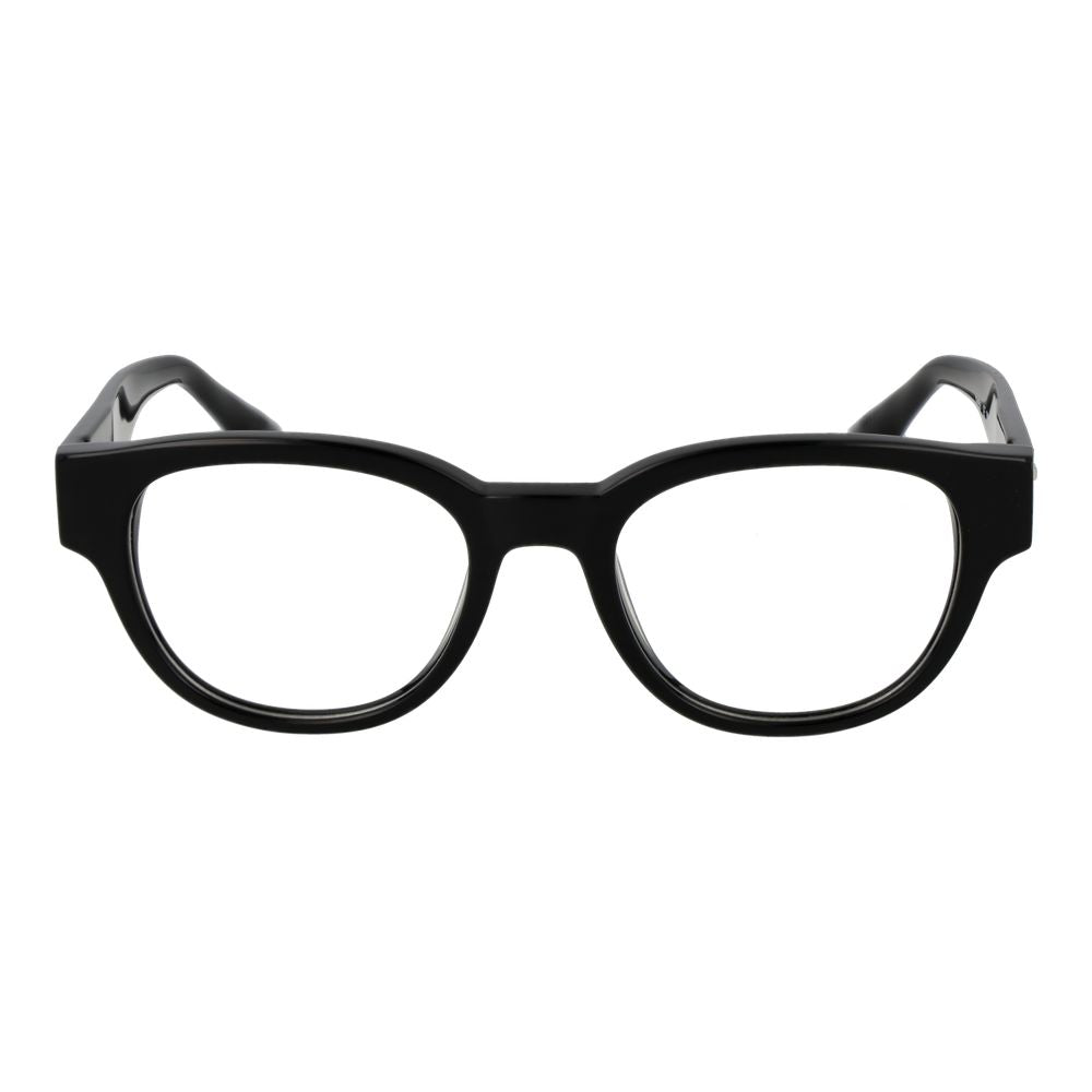 Trussardi Black Acetate Glasses Frames