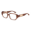 Trussardi pink acetate glasses frames, stylish eyewear with a modern design and bold color for fashion-conscious individuals.