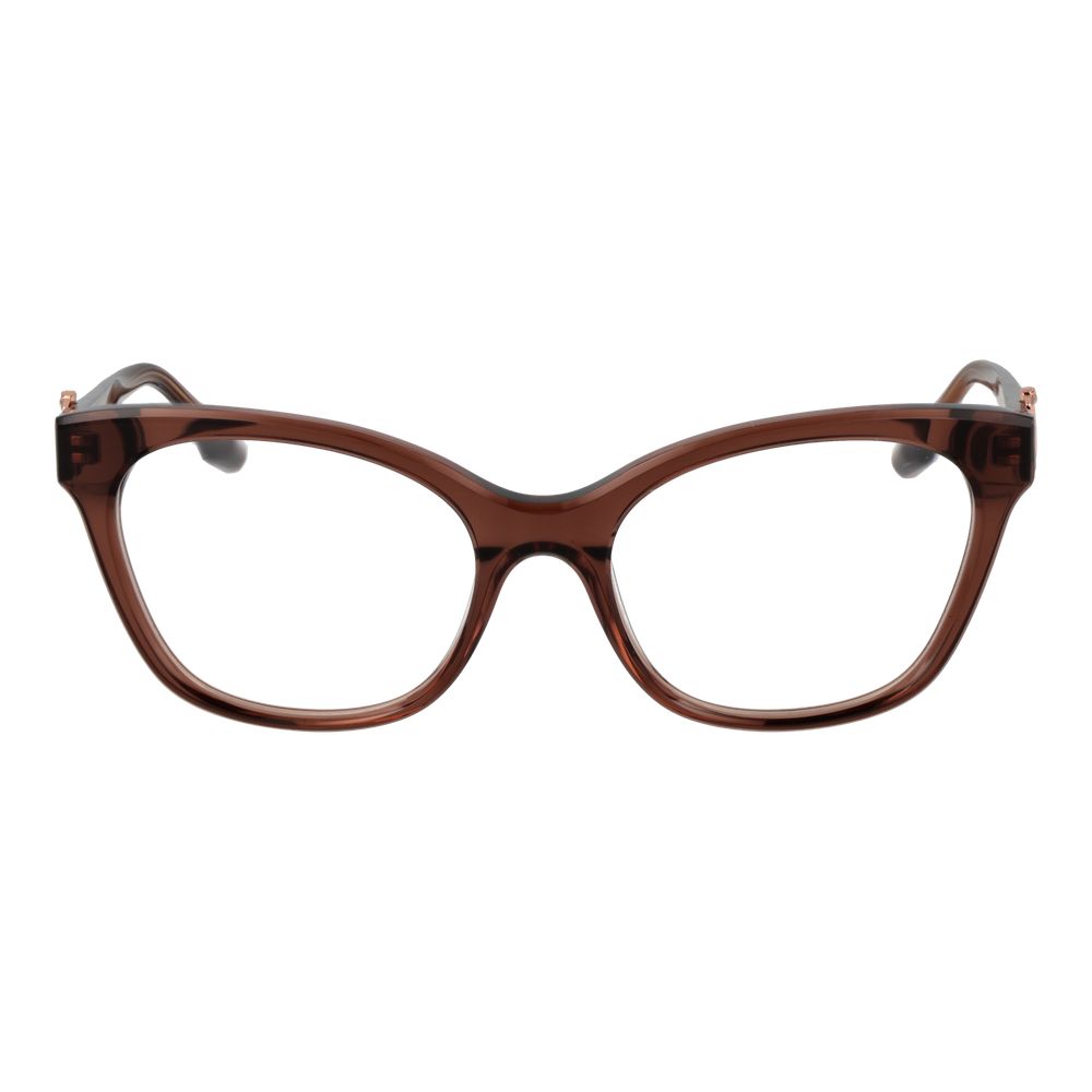 Trussardi Brown Acetate Glasses Frames
