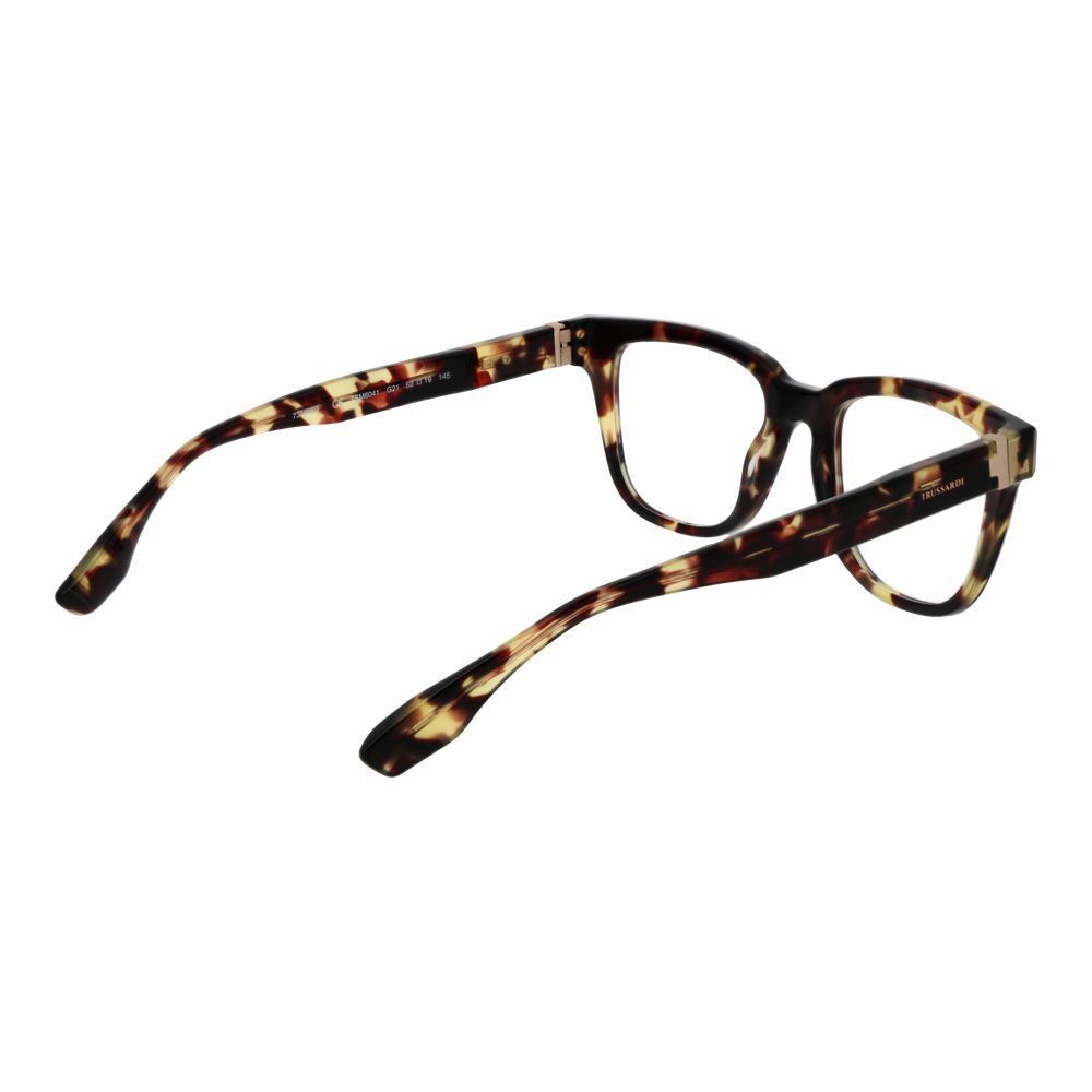 Trussardi Brown Acetate Glasses Frames