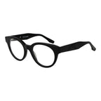 Trussardi Black Acetate Glasses Frames