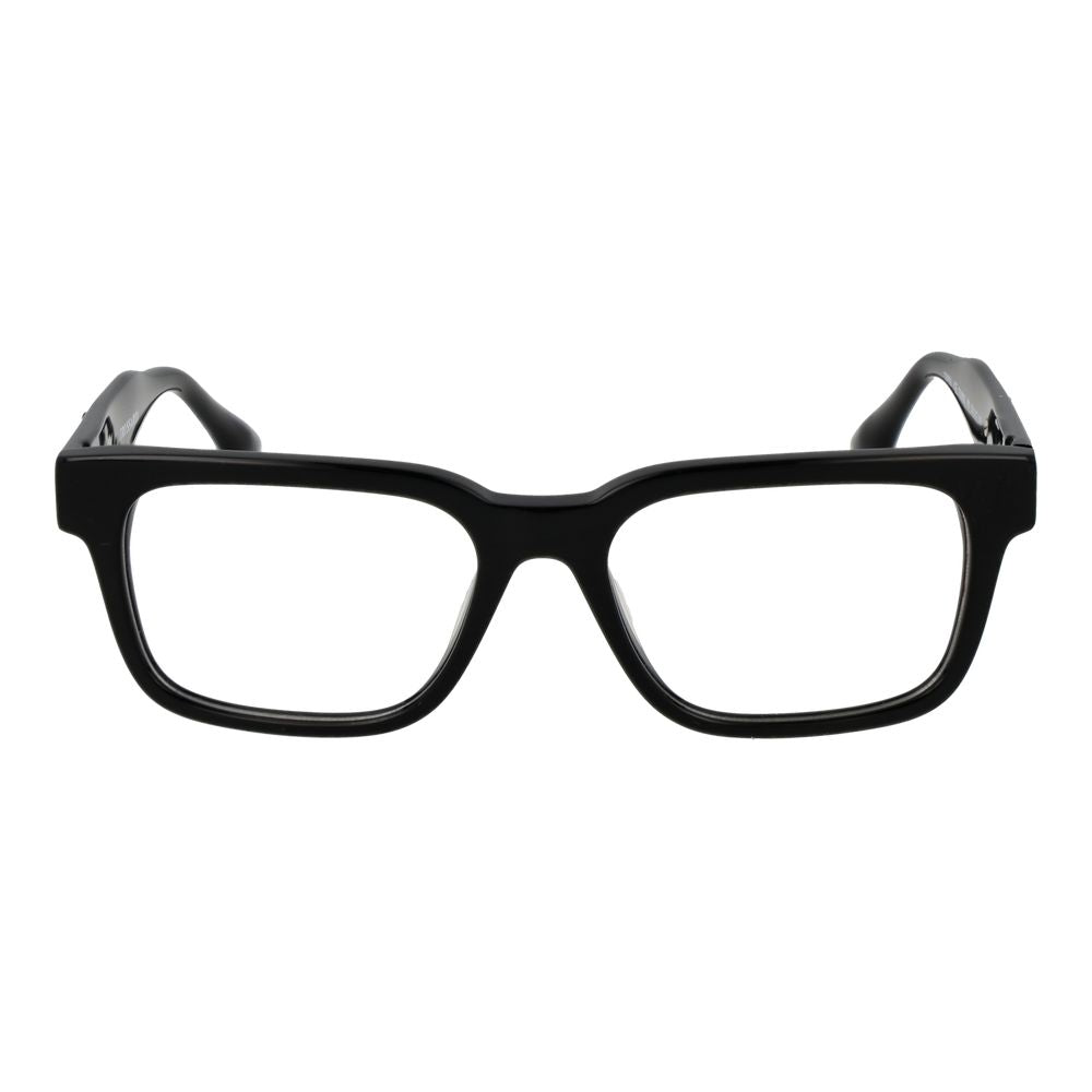 Trussardi Black Acetate Glasses Frames