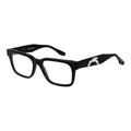 Trussardi Black Acetate Glasses Frames
